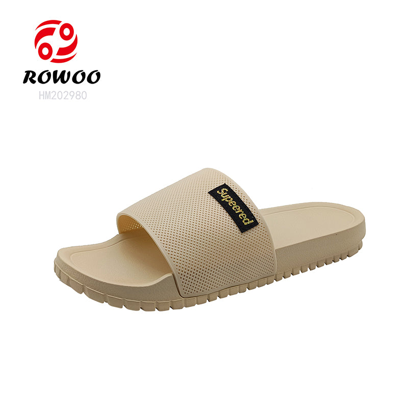 Custom Logo House Slides Home PVC Sandals for Women