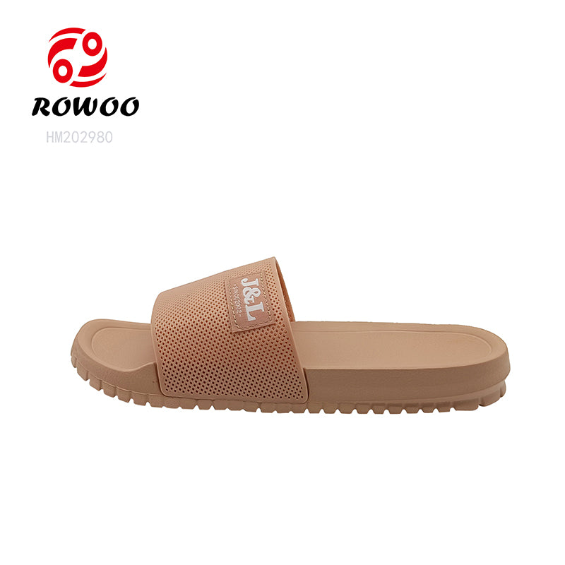 Custom Logo House Slides Home PVC Sandals for Women