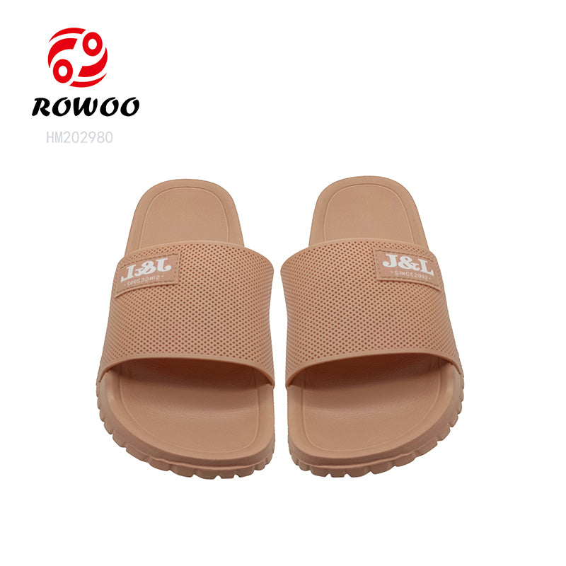 Custom Logo House Slides Home PVC Sandals for Women