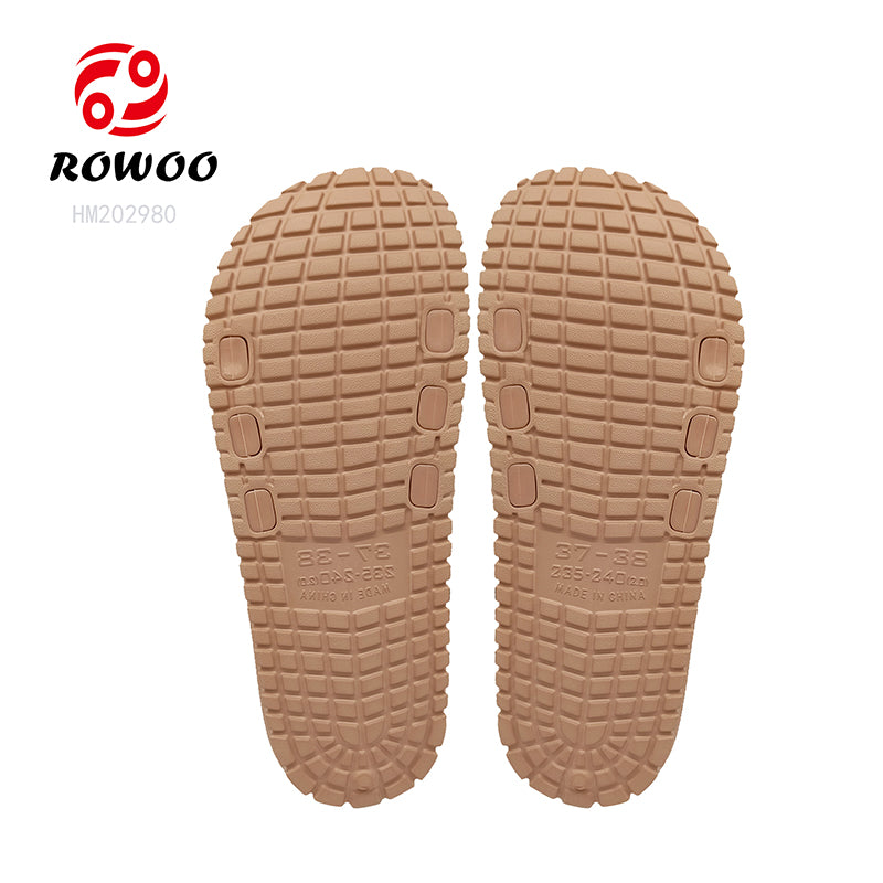 Custom Logo House Slides Home PVC Sandals for Women