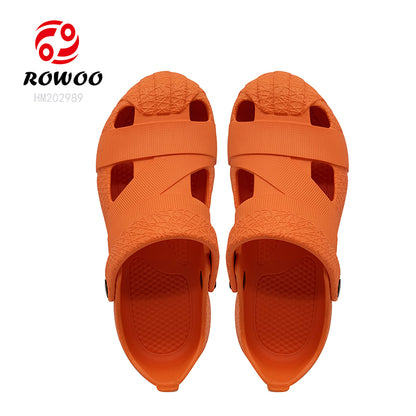 Wholesale Outdoor Beach Sport Slippers Men Custom Logo Sandal Garden Shoes