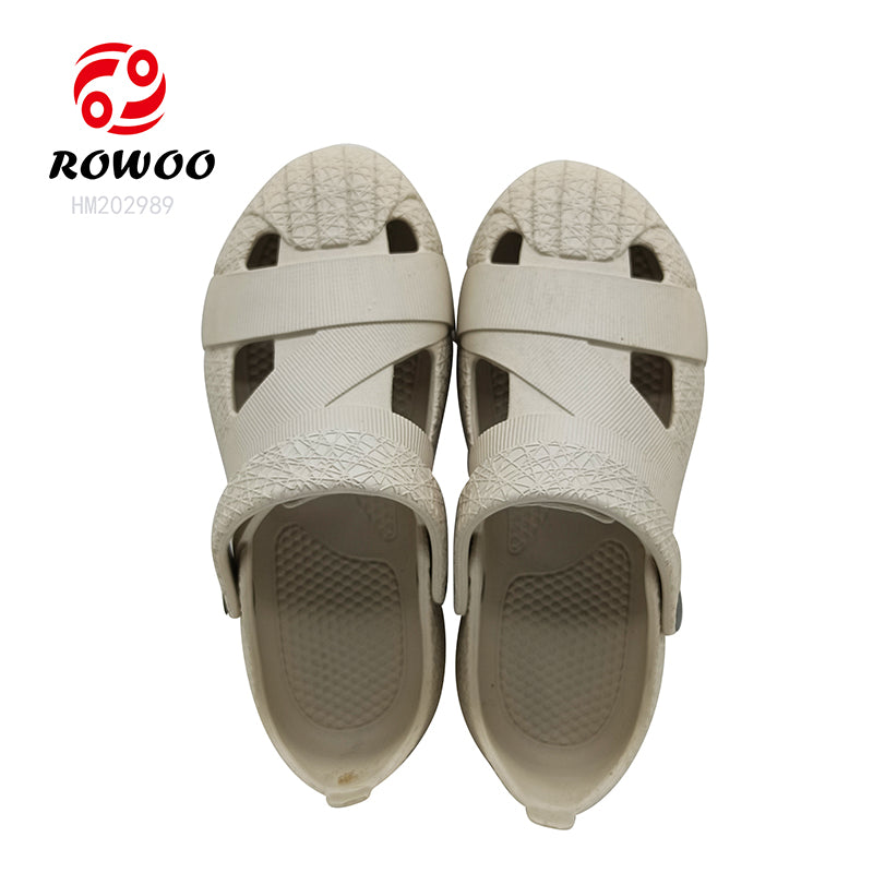 Wholesale Outdoor Beach Sport Slippers Men Custom Logo Sandal Garden Shoes