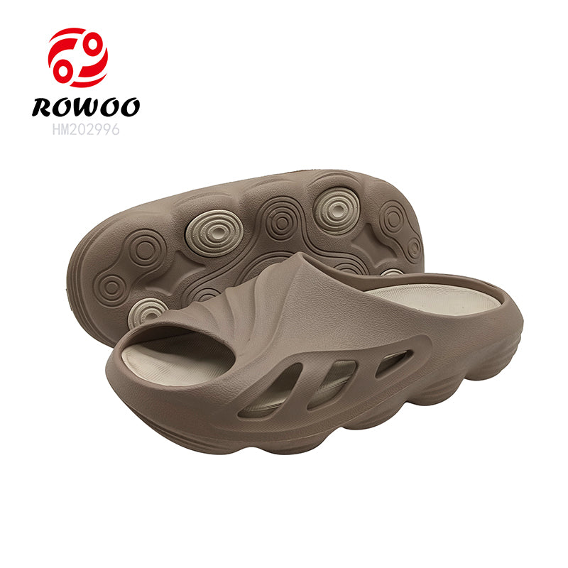 Wholesale Lightweight Thick Sole Custom EVA Injection Bathroom Shoes