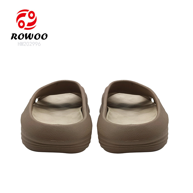 Wholesale Lightweight Thick Sole Custom EVA Injection Bathroom Shoes