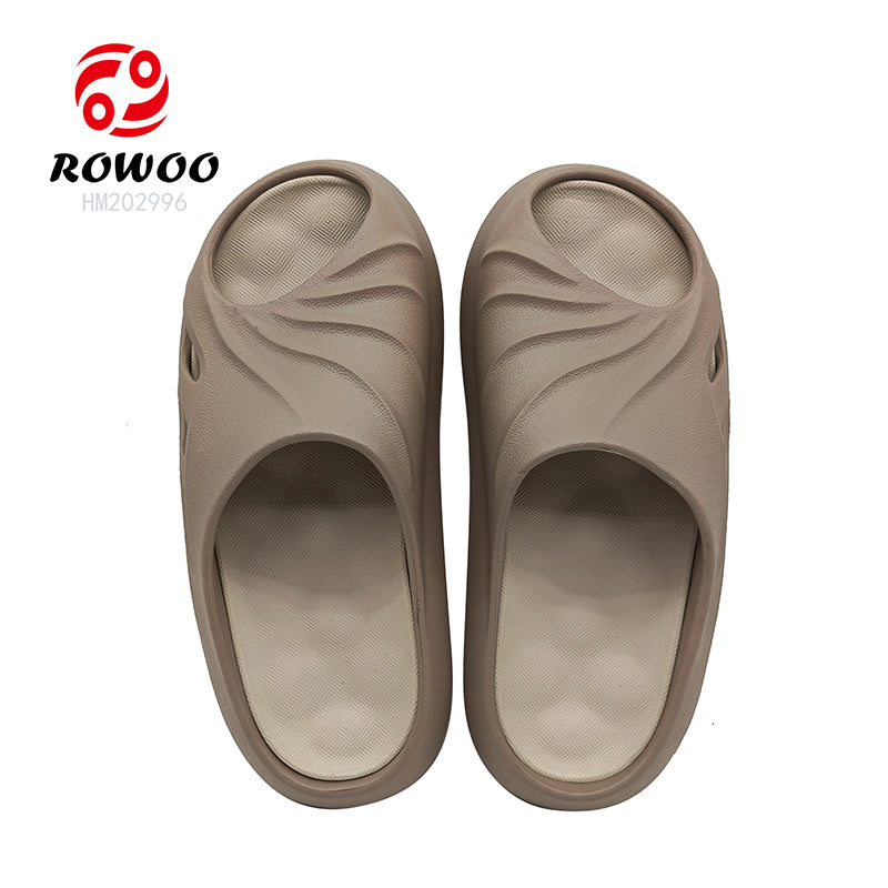 Wholesale Lightweight Thick Sole Custom EVA Injection Bathroom Shoes
