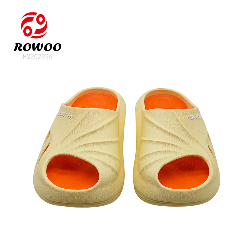 Wholesale Lightweight Thick Sole Custom EVA Injection Bathroom Shoes