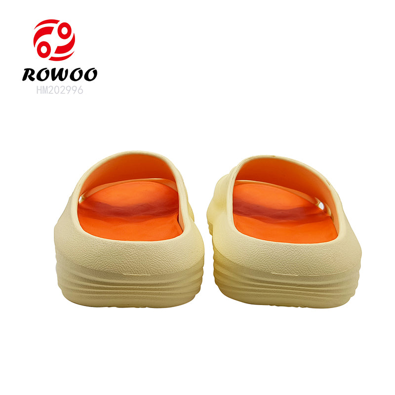 Wholesale Lightweight Thick Sole Custom EVA Injection Bathroom Shoes