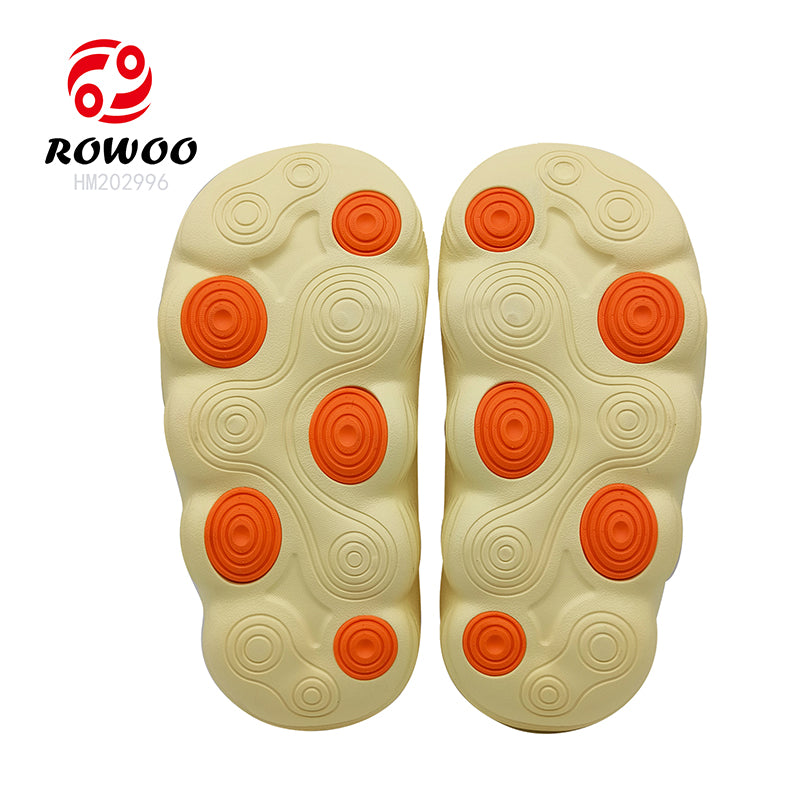 Wholesale Lightweight Thick Sole Custom EVA Injection Bathroom Shoes