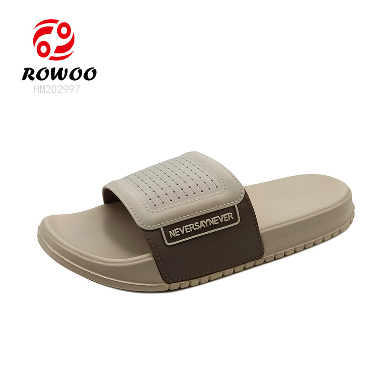 Factory Product Slides Shoes Anti-slip Slipper Shower Sandals Customized Breathable Footwear