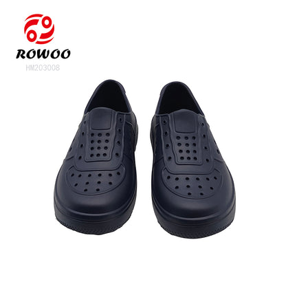 Wholesale custom men and women hole shoes slippers casual clog sandals