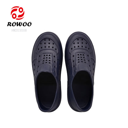 Wholesale custom men and women hole shoes slippers casual clog sandals