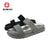 Customizable Logo Ladies' Fashion Sandals Thick Bottom Sole Flat Platform Summer Sandals with round Breathable Design
