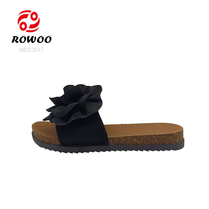 Wholesale Outdoor Girls' Sandals Dressy Open-Toe with Cork Sole