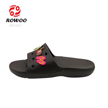 2024 Women's Open Toe Beach Slippers Beautiful Casual Outdoor Sandals with Decorations