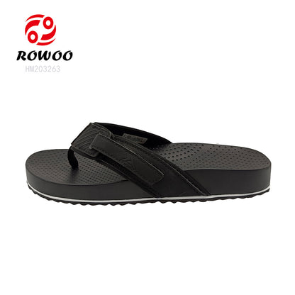 Men's Comfortable Rubber Beach Sandals Anti-Slip Outdoor Flip-Flops