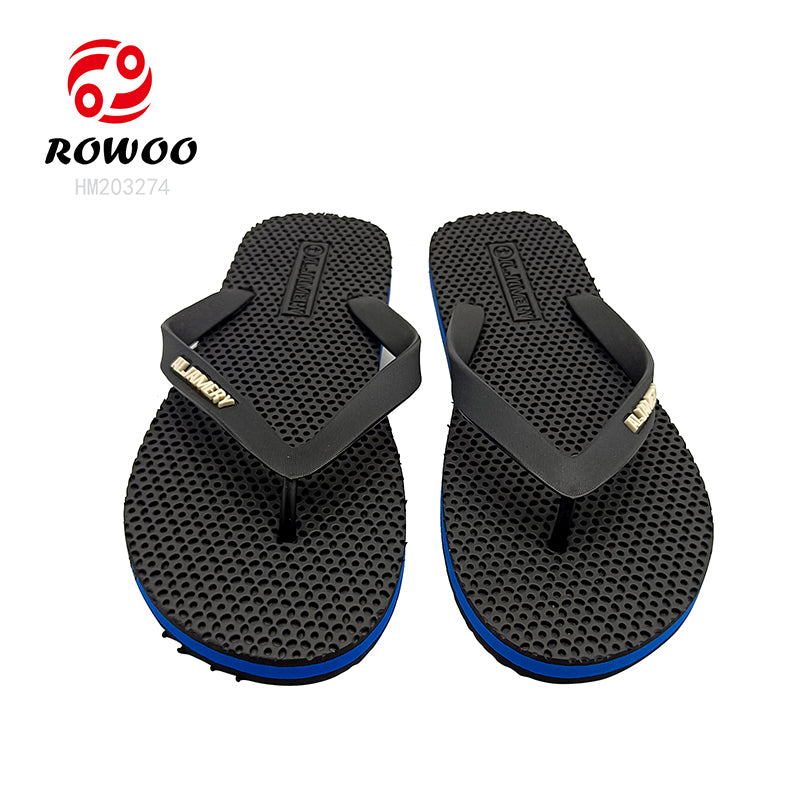 Factory Direct Men's Summer Flip Flops Customizable