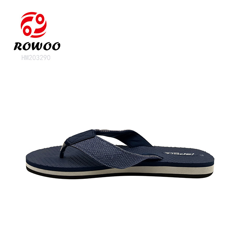 Latest Customized Men's Open Toe Beach Sandals Summer Casual Flip Flops