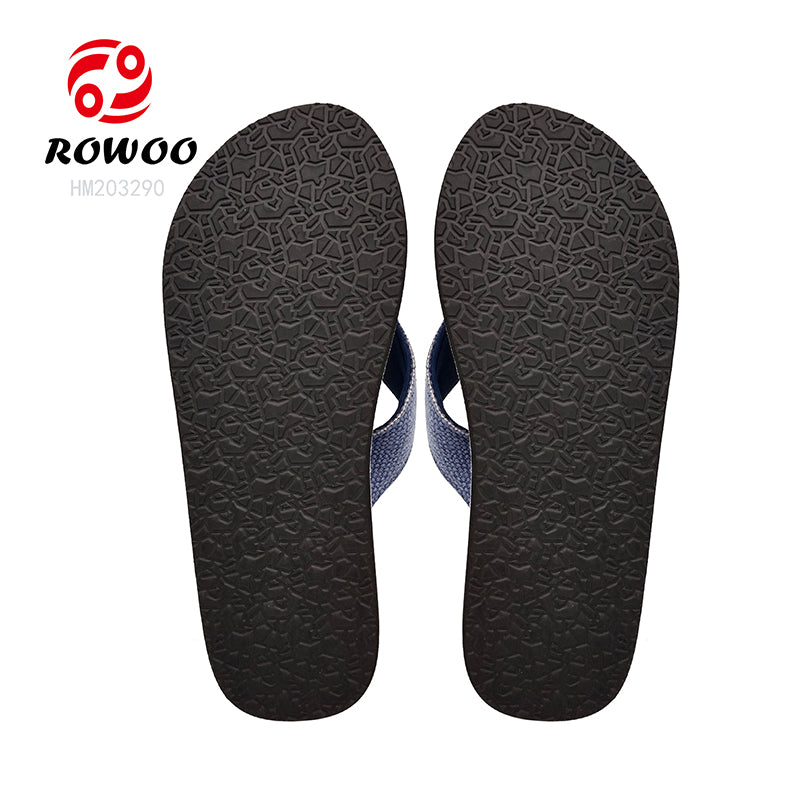 Latest Customized Men's Open Toe Beach Sandals Summer Casual Flip Flops