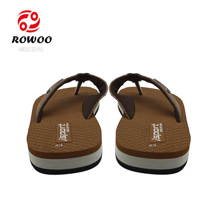 Latest Customized Men's Open Toe Beach Sandals Summer Casual Flip Flops