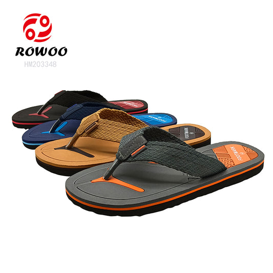 Summer Fashion Men's Slipper Shoes Round Flip Flop Sandals