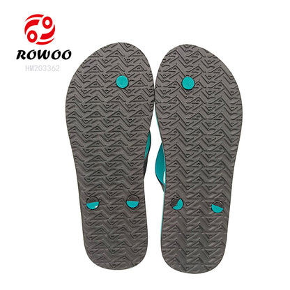Printing Flip Flops Wholesale Embossed Customized Logo Slipper Shoes Summer Beach Thong Sandals