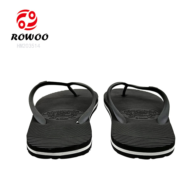 Latest Men's Fashion Trend Newest Outdoor Quality EVA Sandals with Lighted Solid Pattern Outdoor Slipper Flip Flops