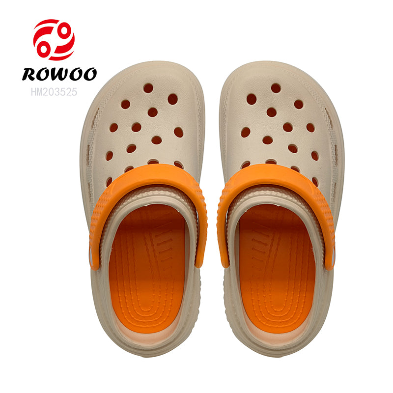 Ladies DIY Breathable High Heel Wedge Sandals Fashionable Platform High Quality EVA Outsole Summer Spring Garden Shoes