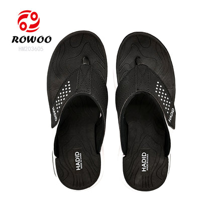 Factory Price Soft EVA Flip Flops Anti-slip Sport Thong Sandals Thick Bottom Air-cushion Men Summer Pool Shoes