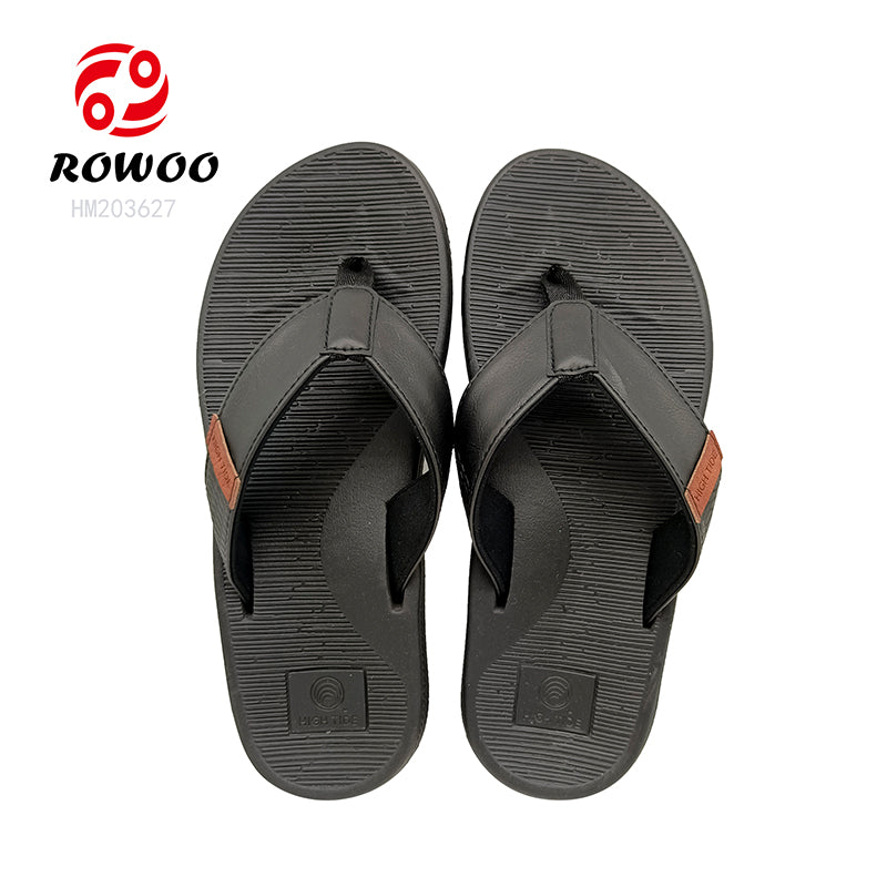 Wholesale Custom Men's Flip-Flops High Quality Summer Winter Spring Leisure Outdoor Sandals Anti-Slip Light Weight Custom