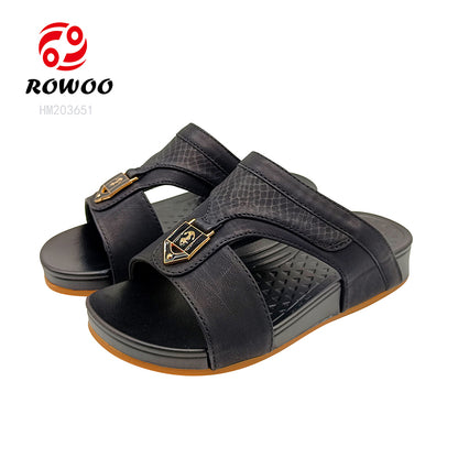 Middle East EVA Lightweight Sandals PU Slipper Shoes High Quality Slide Shoes for Men