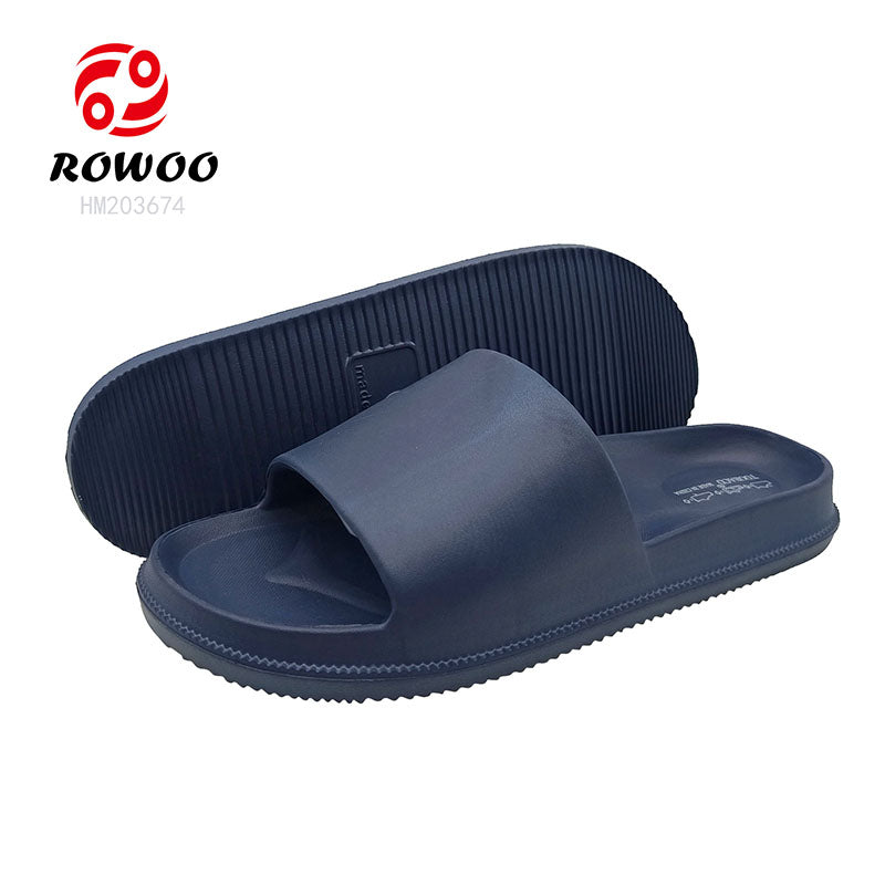 Customized Logo EVA Lightweight Women's Outdoor Flat Slide Slippers Indoor and Outdoor Use Personalized Logo