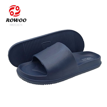 Customized Logo EVA Lightweight Women's Outdoor Flat Slide Slippers Indoor and Outdoor Use Personalized Logo