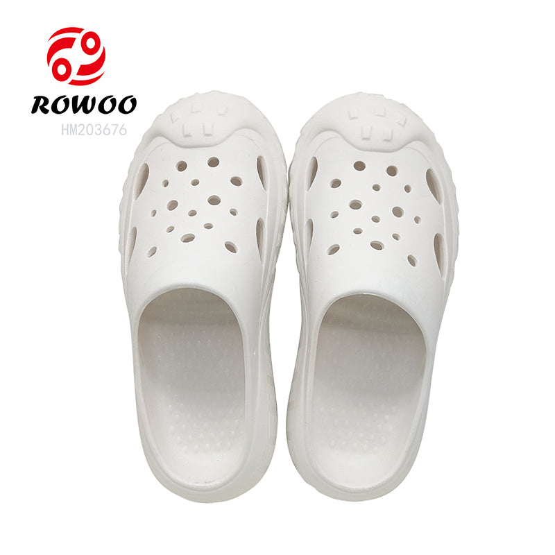 Unisex Clog Fashion Sandals EVA Height Increase Thickened Garden Shoes Outsole Barefoot Design