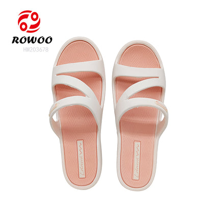Women Summer Elevating Sandals Casual Cross Slippers Deodorant Non-Slip Outdoor Home Slippers