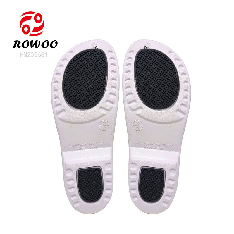 Customized Logo Printing Rubber Sole Clog Sandals Summer Beach Slip-On Shoes with Customized Logo Clogs & Mules