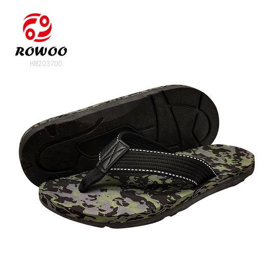 Men's EVA Camo Soft Elastic Sports Summer Barefoot Comfort Flip-flops