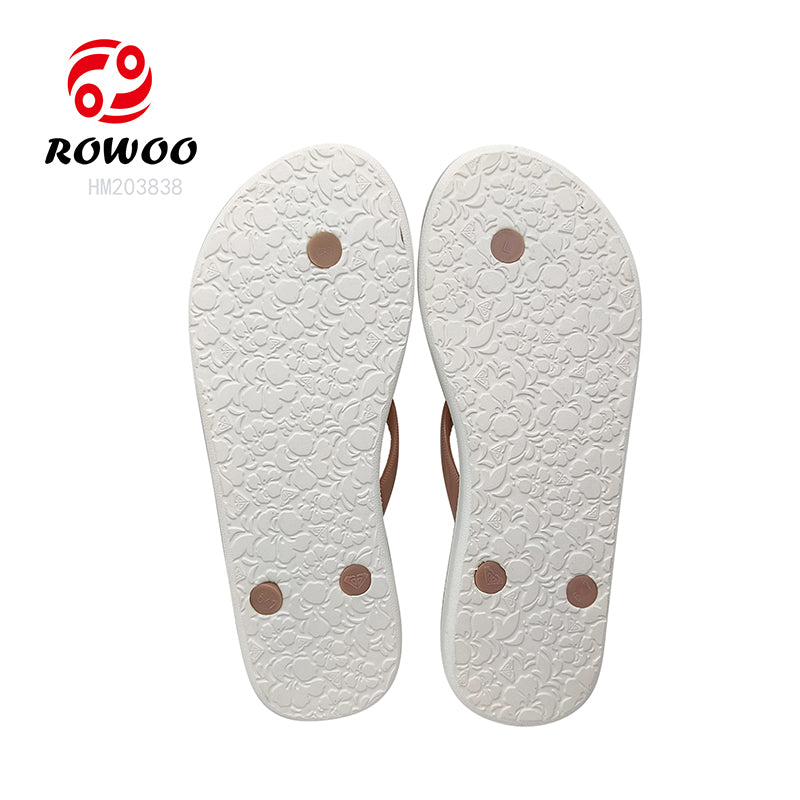 Women EVA Elegant Floral Print Summer Beach Vacation Flip-flops