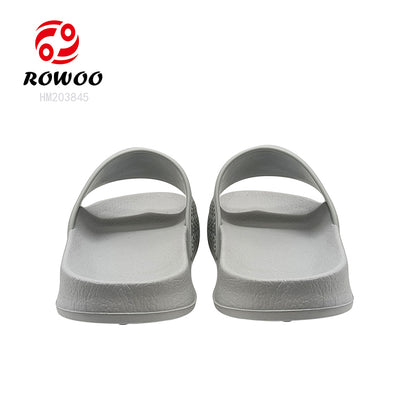 Women's Embossment Printed LOGO EVA Summer Grey Cool Beach Slippers