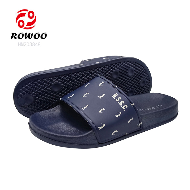 2024SS GOLF High-quality Navy Men's Slippers Brand Original Design Model Boy Indoor Outdoor Sandals