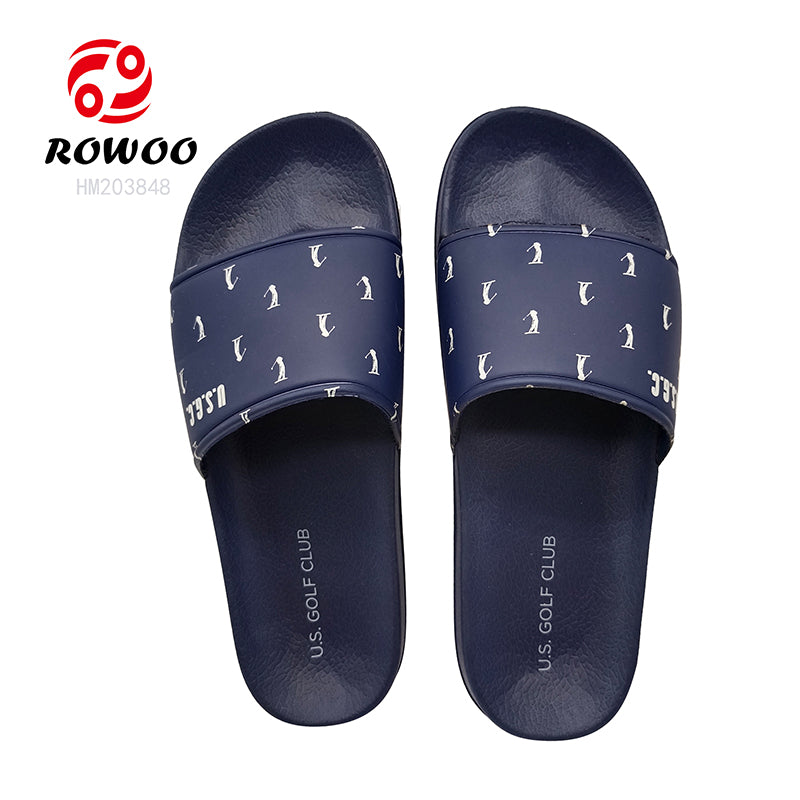 2024SS GOLF High-quality Navy Men's Slippers Brand Original Design Model Boy Indoor Outdoor Sandals