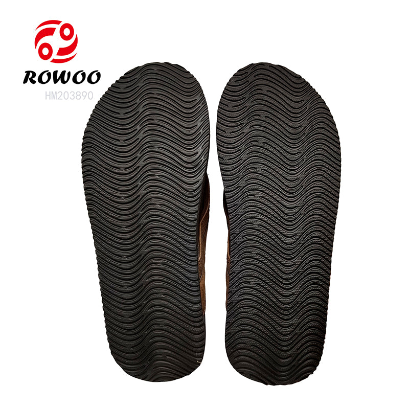 Fashion Men Outdoor Slipper Shoes High Quality PU Insole Soft Flip Flops Customized Logo Shoes for Men
