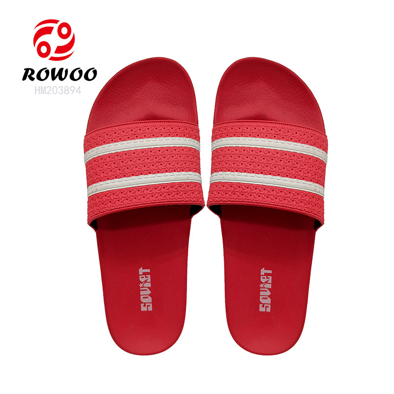 Women's Relief Printed PVC Summer AutumnBeach Slippers