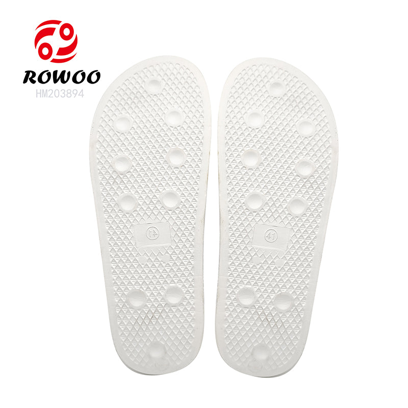 Women's Relief Printed PVC Summer AutumnBeach Slippers