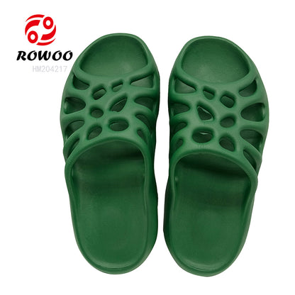 Fashion Women Customized Logo Slipper Shoes Hotel Slide Sandals Chaussures Hommes