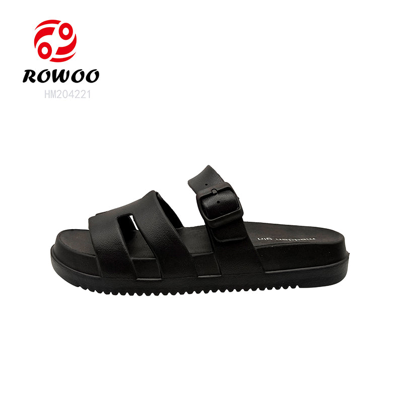 Wholesale Sliders for Women Thick Bottom Sports Slippers Hot Design Ladies Footwear Sandals