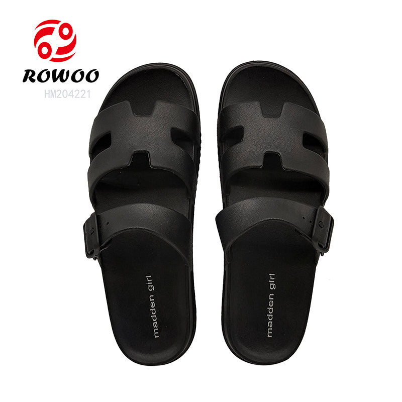 Wholesale Sliders for Women Thick Bottom Sports Slippers Hot Design Ladies Footwear Sandals