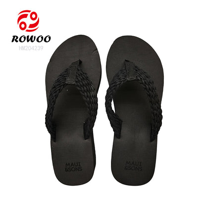 Black Wedge Sandals Ladies High Platform Slippers Webbing Sandals Fashion Women Shoes