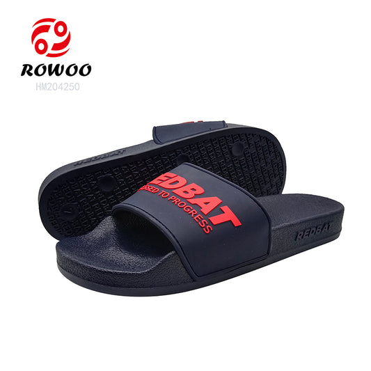 Custom Design Women's Non-Slip PVC Slippers Comfortable Barefoot Indoor Outdoor Beach Sandals for Summer Autumn