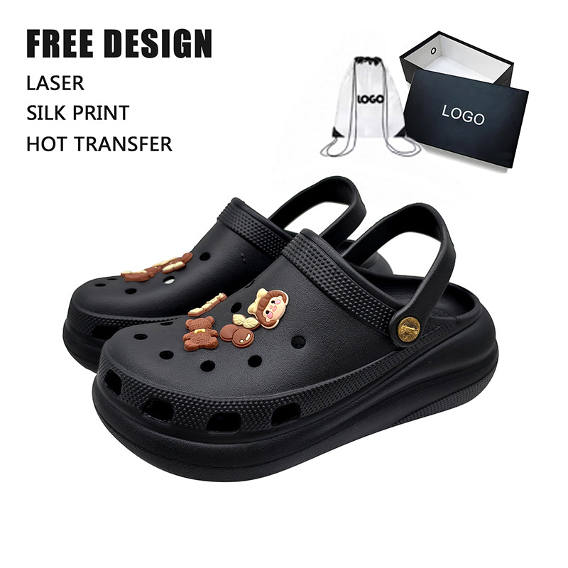 Custom EVA Platform Clog Sandals for Women Wholesale