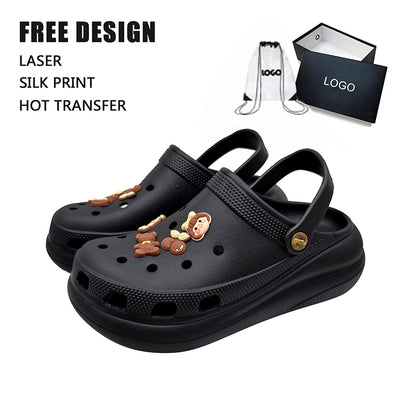 Custom EVA Platform Clog Sandals for Women Wholesale